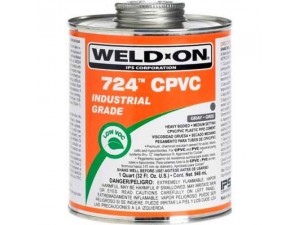 CPVC Glue Weld On IPS 724 CPVC Glue Weld On IPS 724